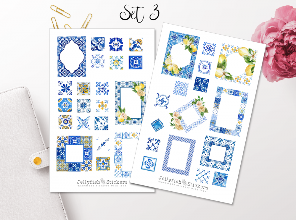 Urlaub Sticker Set